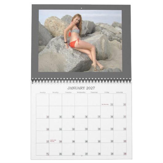 Am Strand Kalender (Jan 2027)