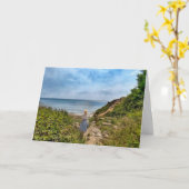 Am Strand Karte (Gelbe Blume)