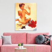 Am Strand Leinwanddruck (Insitu (Wohnzimmer))