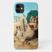 Am Strand, Louis Wain Case-Mate iPhone Hülle (Rückseite)