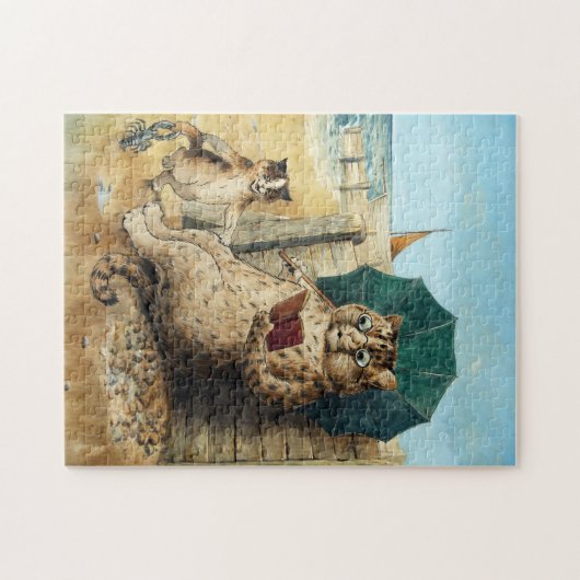 Am Strand, Louis Wain Puzzle (Horizontal)