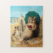 Am Strand, Louis Wain Puzzle (Vertikal)