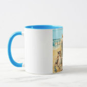 Am Strand, Louis Wain Tasse (Links)