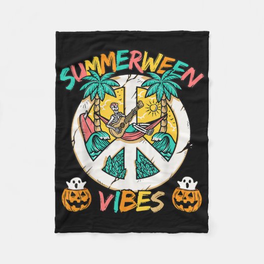 Am Strand mit Su Fleecedecke (Vorderseite)