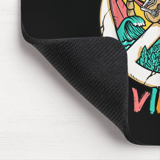 Am Strand mit Su Mousepad (Ecke)