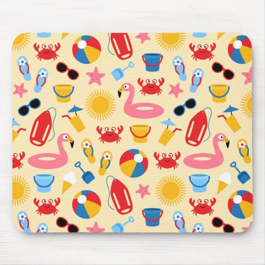 Am Strand Mousepad (Vorne)