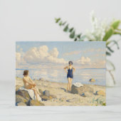 Am Strand | Paul Fischer (Stehend Vorderseite)