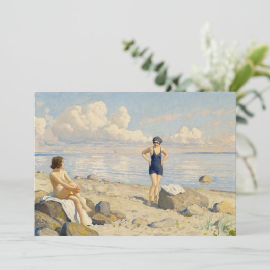 Am Strand | Paul Fischer (Stehend Vorderseite)