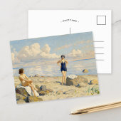 Am Strand | Paul Fischer Postkarte