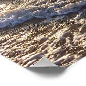 Am Strand Poster (Ecke)