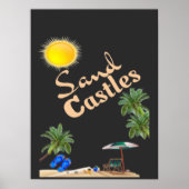 Am Strand Poster (Vorne)