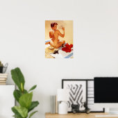 Am Strand Poster (Heimbüro)