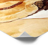 Am Strand Poster (Ecke)