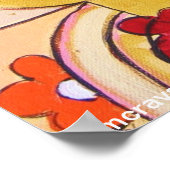 "Am Strand" Poster (Ecke)