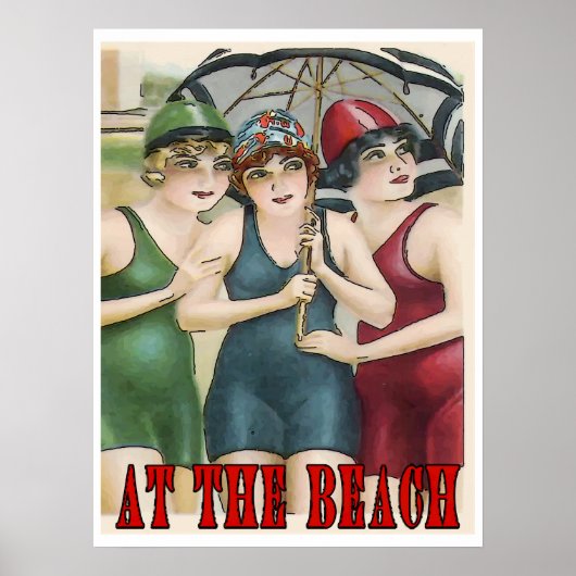 Am Strand Poster (Vorne)