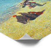 Am Strand Poster (Ecke)