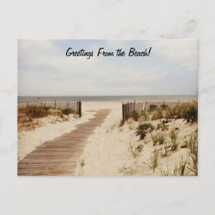 Am Strand Postkarte