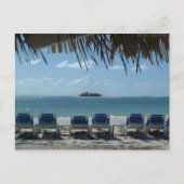 Am Strand Postkarte (Vorderseite)