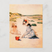 Am Strand. Postkarten für den Muttertag (Vorderseite)