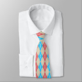 Am Strand Raute Herren Neck Tie Krawatte (Gebunden)