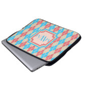Am Strand Raute Laptop Sleeve (Vorne Knopf)