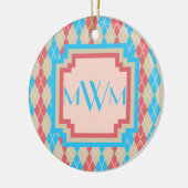 Am Strand Raute Ornament (Links)