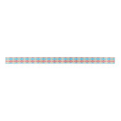 Am Strand Raute Ribbon Satinband (Vorderseite)