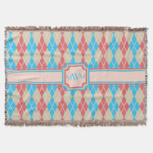 Am Strand Raute Throw Blanket Decke