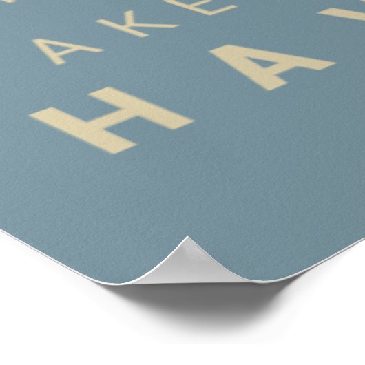 Am Strand - Regeln des Beach House Poster (Ecke)