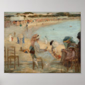 Am Strand | Rupert Bunny Poster (Vorne)