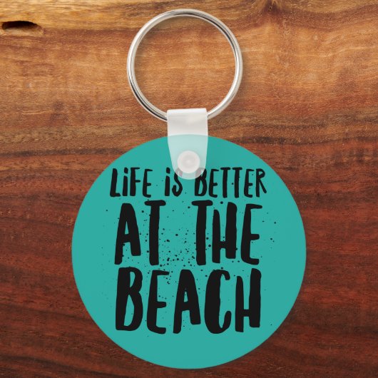 Am Strand Schlüsselanhänger (Vorderseite)