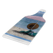 Am Strand Schneidebrett (Ecke)