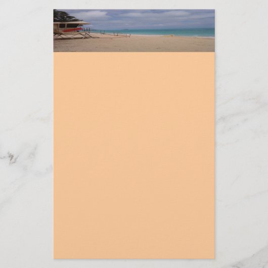 Am Strand Stationery Briefpapier (Vorderseite)