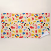 Am Strand Strandtuch (Vorderseite)