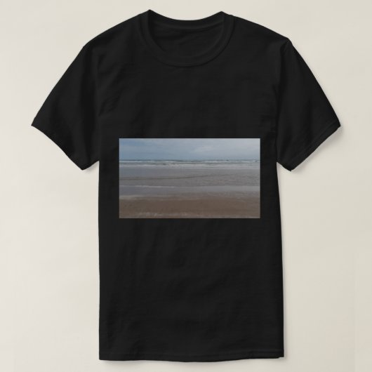 Am Strand südlich der Insel PADRE T-Shirt (Design vorne)