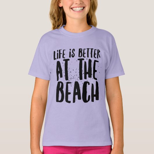 Am Strand T-Shirt (Vorderseite)