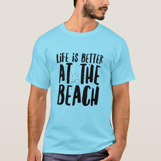Am Strand T-Shirt (Vorderseite)