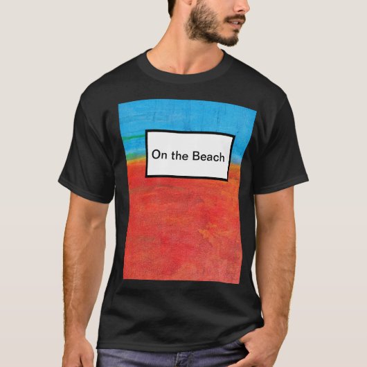 Am Strand T-Shirt (Vorderseite)