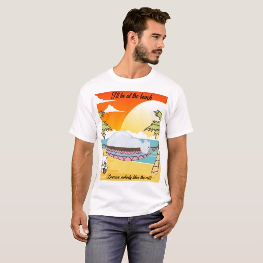 Am Strand T-Shirt (Vorne ganz)