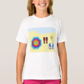 Am Strand T-Shirt (Vorderseite)