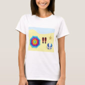 Am Strand T-Shirt (Vorderseite)