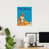 Am Strand, Text bearbeiten Poster (Heimbüro)