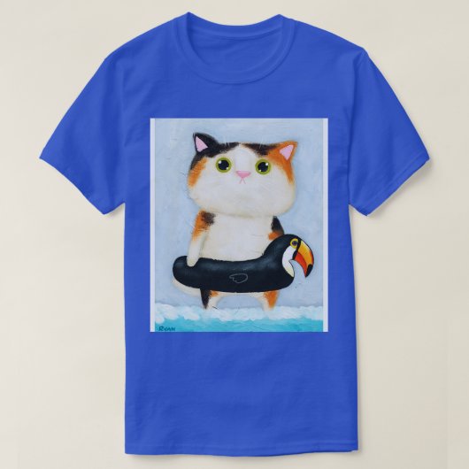Am Strand Toucan T-Shirt (Design vorne)