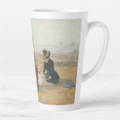 Am Strand Trouville 1887 von Eugene Boudin Milchtasse (Rechts)