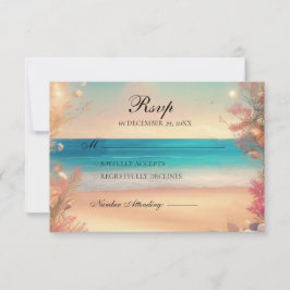 Am Strand uAwg RSVP Karte