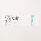 Am Strand und beim Tauchen am Meer Yogamatte (Rückseite (Horizontal))