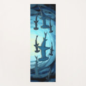 Am Strand und beim Tauchen am Meer Yogamatte (Vorderseite)