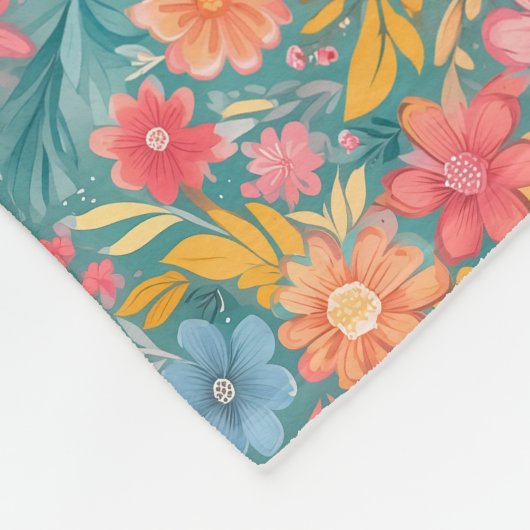 Am Strand verschwindet alles Fleecedecke (Ecke)