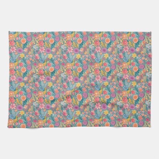 Am Strand verschwindet alles Geschirrtuch (Horizontal)