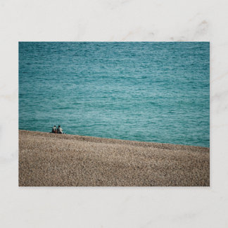 Am Strand von Beer Postkarte